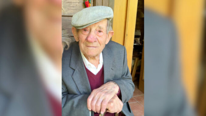 Morto a 103 anni Pietro Patrizi, il cordoglio del sindaco e della giunta
