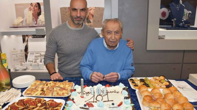 Giovanni Talamelli ha festeggiato il 101esimo compleanno