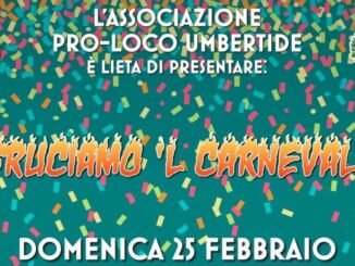 Umbertide,“Bruciamo il Carnevale” seconda sfilata dei carri per le vie cittadine