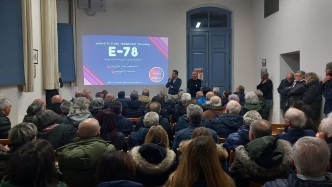 Incontro pubblico su E78 e infrastrutture