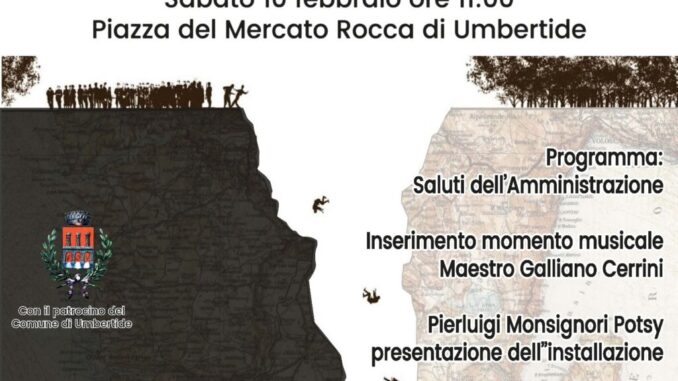 Umbertide, celebra il “Giorno del Ricordo”