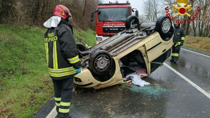 Incidente stradale a San Secondo, una donna ferita