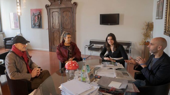 Città di Castello ricevuto in Comune, Leonide “Lorca” Massine