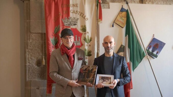 Città di Castello ricevuto in Comune, Leonide “Lorca” Massine