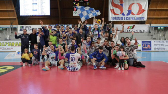 Serie a3. Ermgroup san giustino vince 3-1 in casa