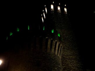 La Rocca si tinge di Verde per l'iniziativa "Light a Monument"