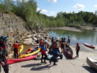 Discesa Internazionale del Tevere: Partenza dall'Umbria avventura