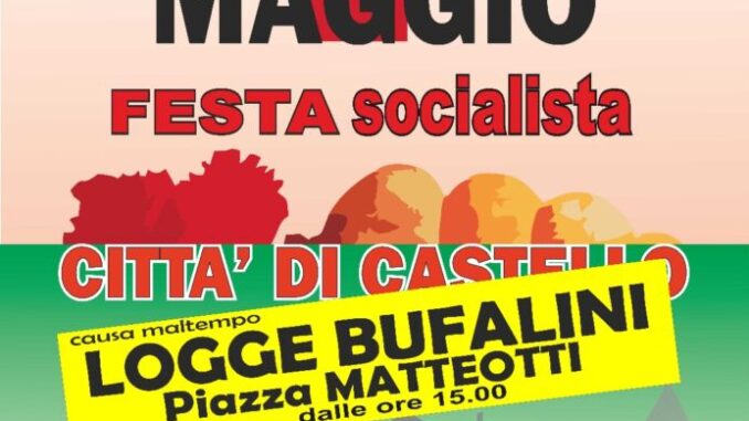Festa Primo Maggio dal Partito Socialista di Città di Castello