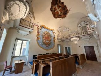 Visita degli alunni della scuola media Umbertide Palazzo Comunale