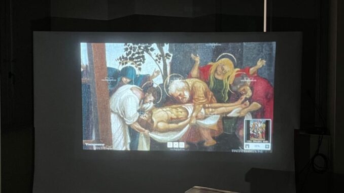 Dal museo al Gigapixel, la digitalizzazione della Deposizione di Luca Signorelli