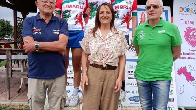 Tre nuove campionesse umbre emergono nel ciclismo