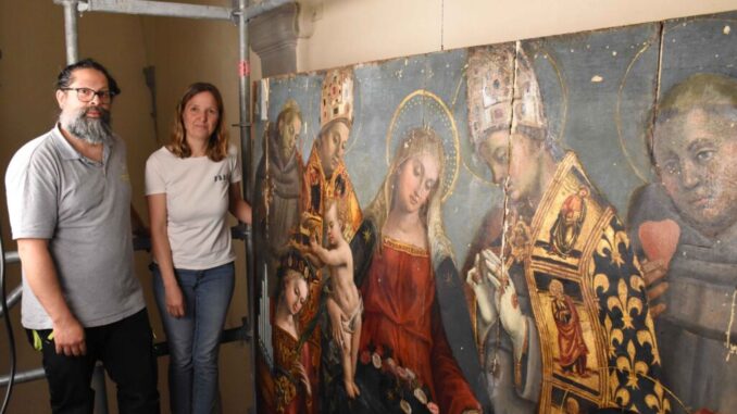Il Restauro della Pala Santa Cecilia: CNR in Azione in Pinacoteca
