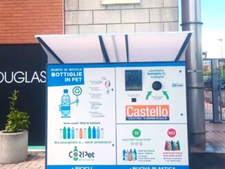 Al Centro commerciale Castello installato un compattatore Coripet