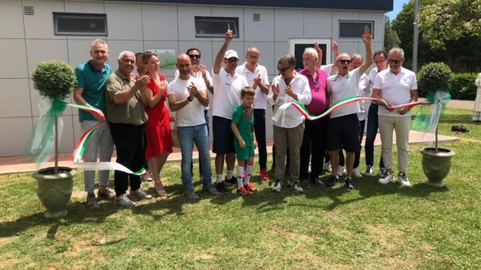 Nuovi spogliatoi inaugurati alla Cittadella dello Sport di Belvedere