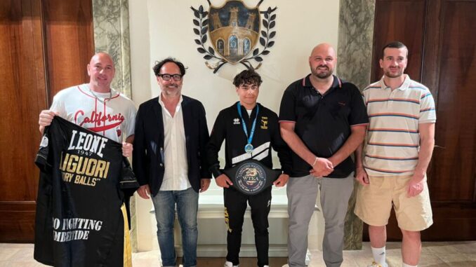 Il diciassettenne Michele Liguori Tma Kick Boxing campione italiano