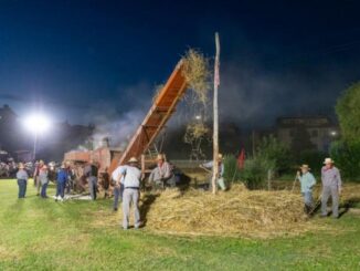 Piosina celebra la civiltà contadina con la Battitura del Grano