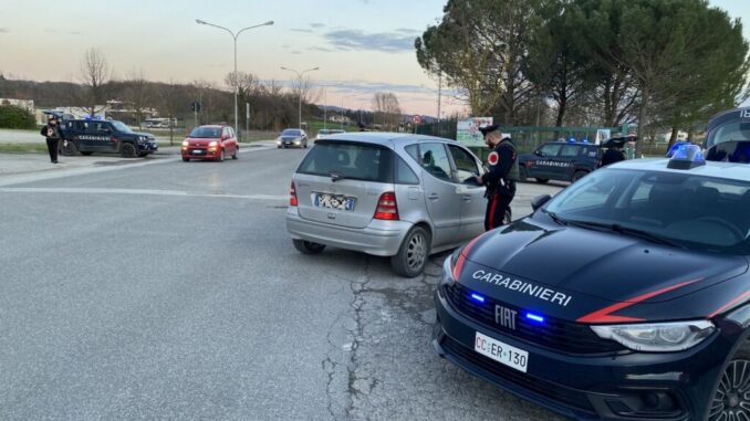 Intensificati i controlli dei Carabinieri a Città di Castello