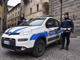 Caduta di rami da una proprietà privata su un passaggio pedonale