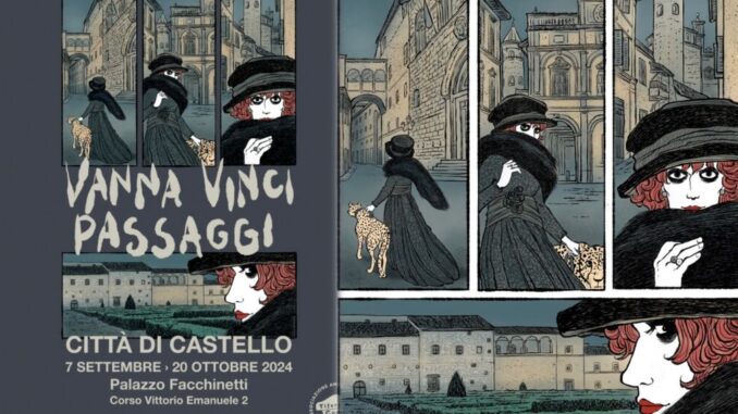 Tiferno Comics 2024: Vanna Vinci Omaggia Città di Castello