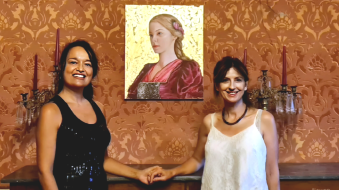 Ritratto di Annalena Malatesta Moira Lena Tassi al Castello di Sorci