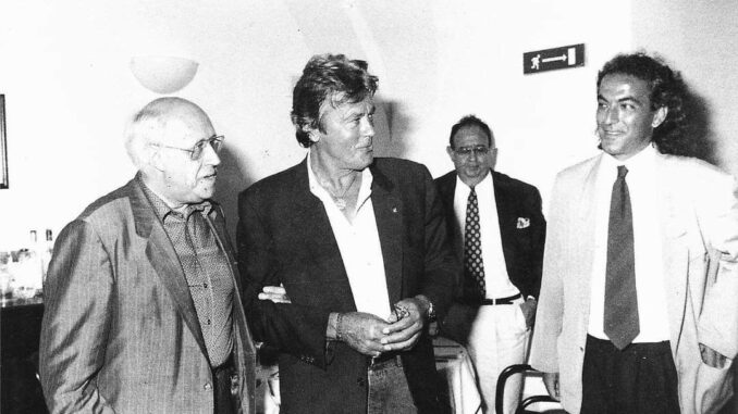 Alain Delon ricordo sua presenza a Città di Castello nel 1995