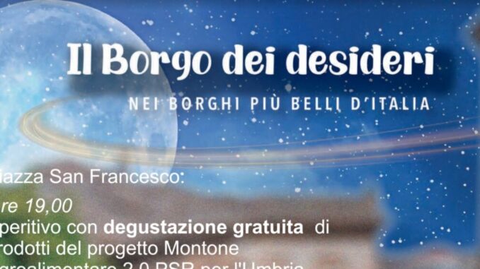 Montone ospita "Borgo dei Desideri" il 10 agosto