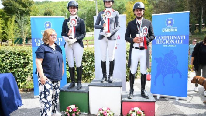 I Campionati regionali 2024: tutti i podi di Fise Umbria nel dressage