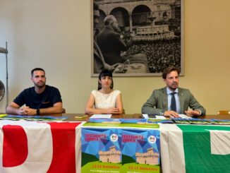Festa regionale Unità. Schlein sul palco con la candidata Proietti