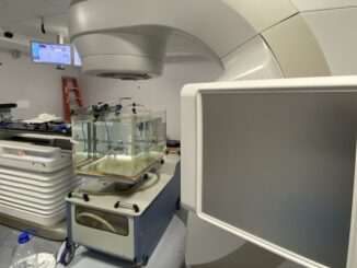 Mancini e Puletti visitano i nuovi macchinari della radioterapia oncologica