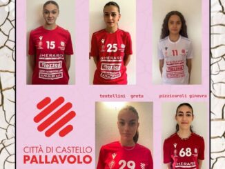 Convocazione al "Regional Day" cinque atlete di Città di Castello