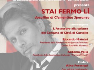 Proiezione documentario "Stai fermo lì" al Premio Città di Castello