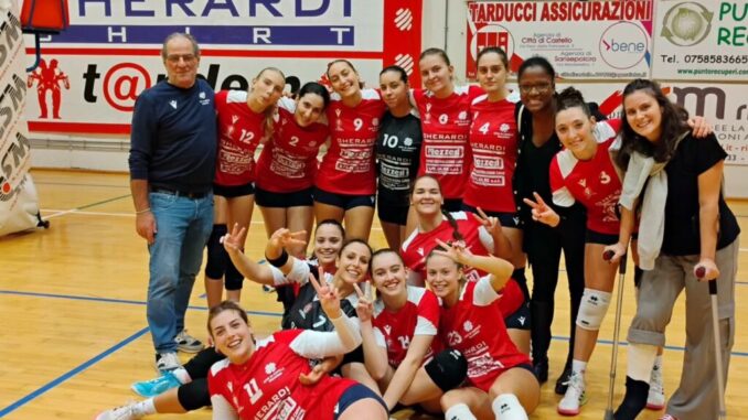 Città di Castello Pallavolo: vittoria nel match contro Perugia 