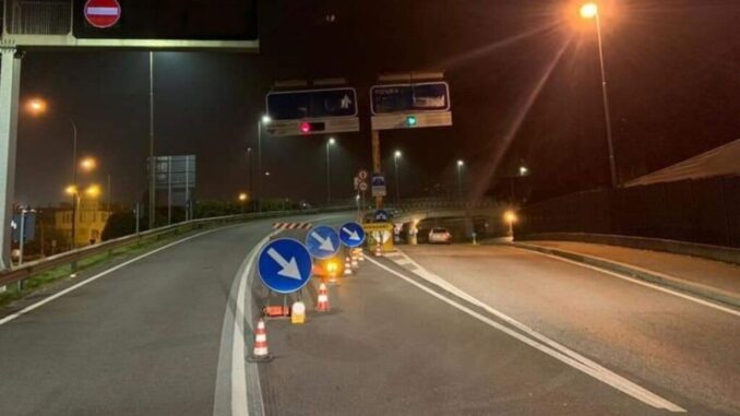 E45 Umbria, chiusura notturna per lavori a Città di Castello