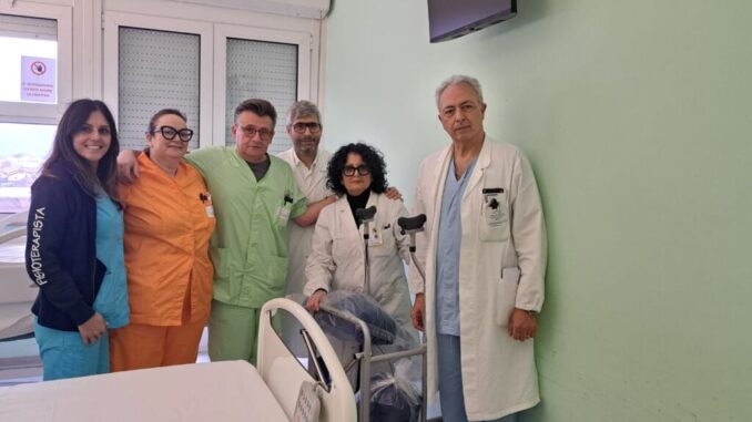 Donazione al reparto di ortopedia di Città di Castello