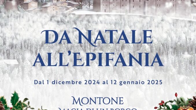 Montone. La magia delle feste pronta a invadere il borgo
