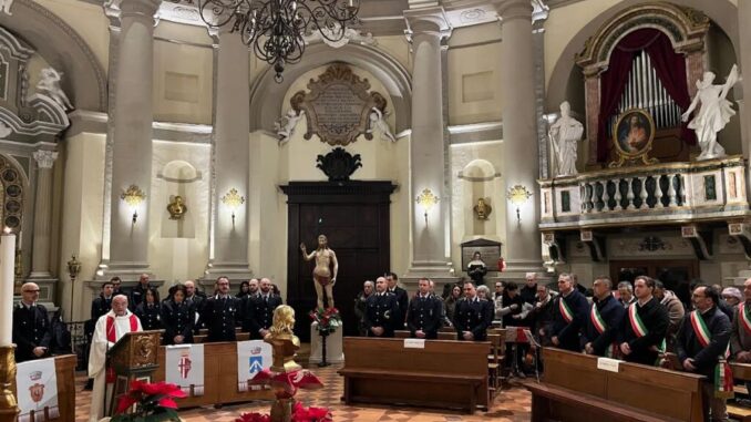 Festa di San Sebastiano Umbertide: riconoscimento Polizia Locale