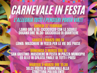 Carnevale a San Giustino: una festa per tutta la comunità