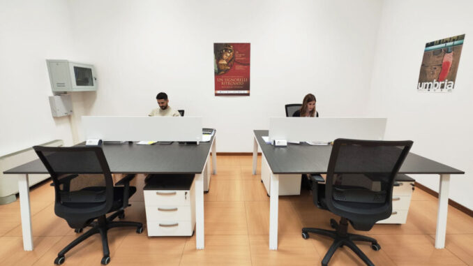Sei postazioni di coworking gratuite per under 40 a Città di Castello