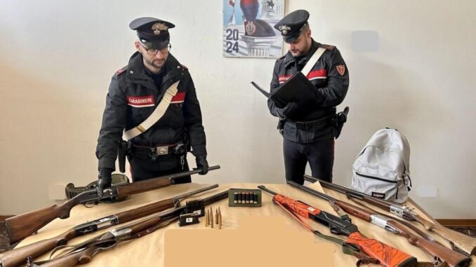 Arrestato a Città di Castello: ricattava il suocero per armi sottratte