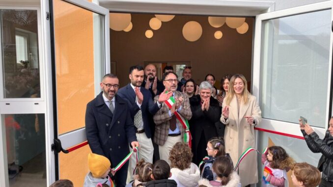 Inaugurata la nuova scuola dell'Infanzia di Calzolaro