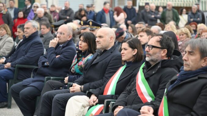 Celebrazione a Pierantonio con istituzioni e cittadini