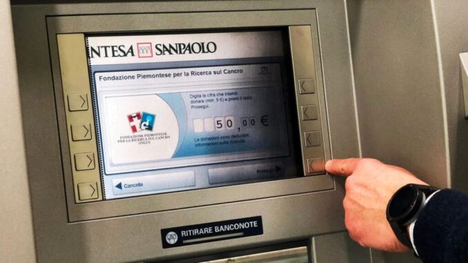 Nuovo bancomat Intesa Sanpaolo attivo a Pietralunga