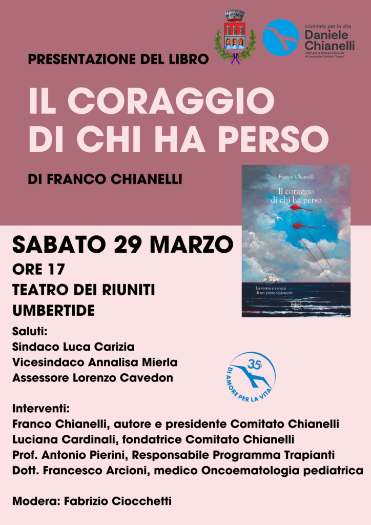 Umbertide: "Il coraggio di chia ha perso" - presentazione del libro di Franco Chianelli