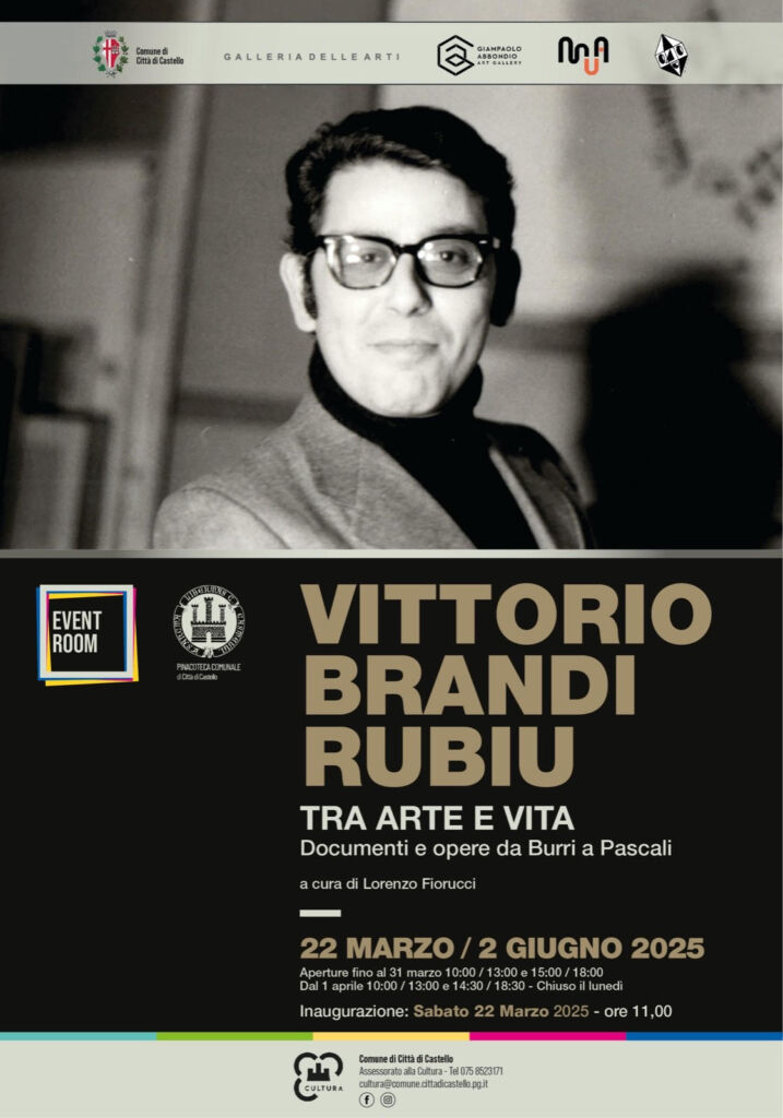 Città di Castello: Tra Arte e vita la mostra dedicata a Vittorio Rubiu Brandi