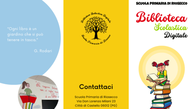 A Riosecco apre la nuova biblioteca scolastica digitale A Riosecco apre la nuova biblioteca scolastica digitale