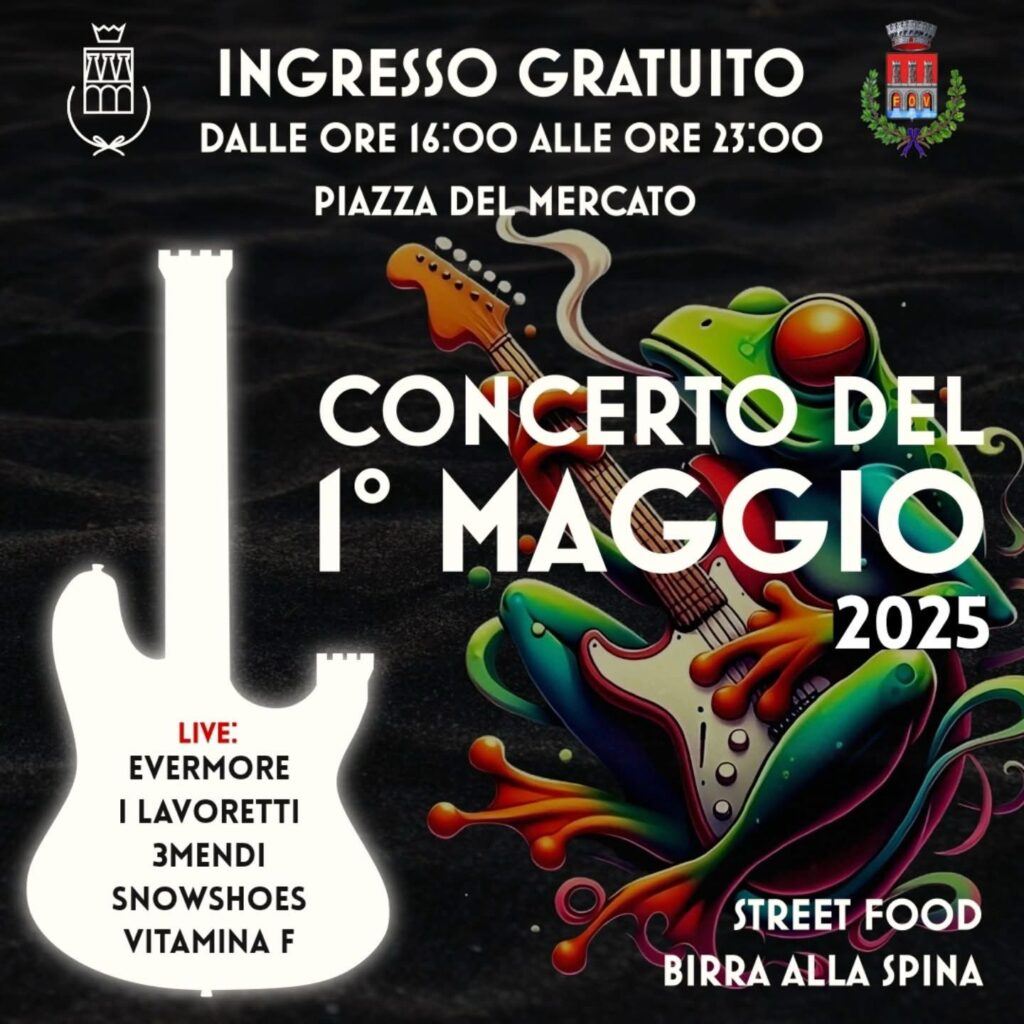 Umbertide: 1° Maggio il concerto in Piazza del Mercato