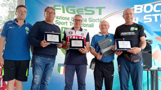 Boccia alla Lunga, assegnati titoli di Campioni d'Italia a coppie