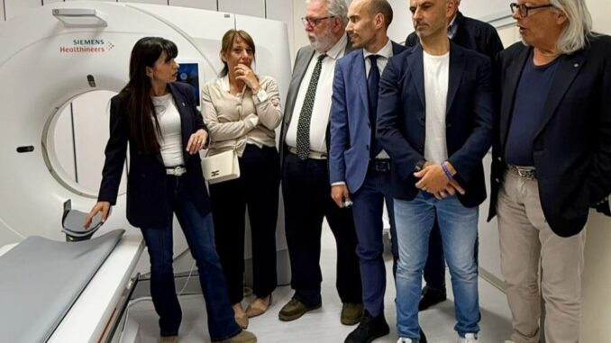 Presidente Proietti visita ospedale tifernate: nuovi macchinari