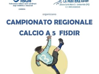 Calcio a 5 FISDIR, torneo regionale il 3 giugno a Umbertide