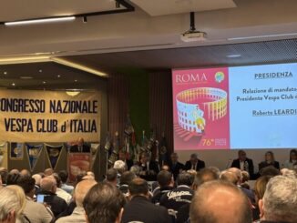 Vespa Club Città di Castello premiato a Roma